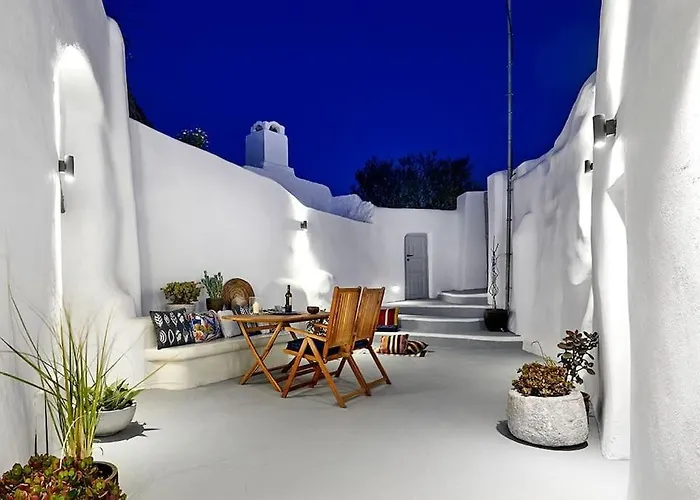 Agalitsa Cave With Garden Courtyard 빌라